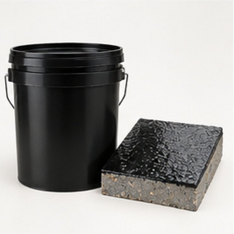 Bitumen-Rubber Waterproofing Coating